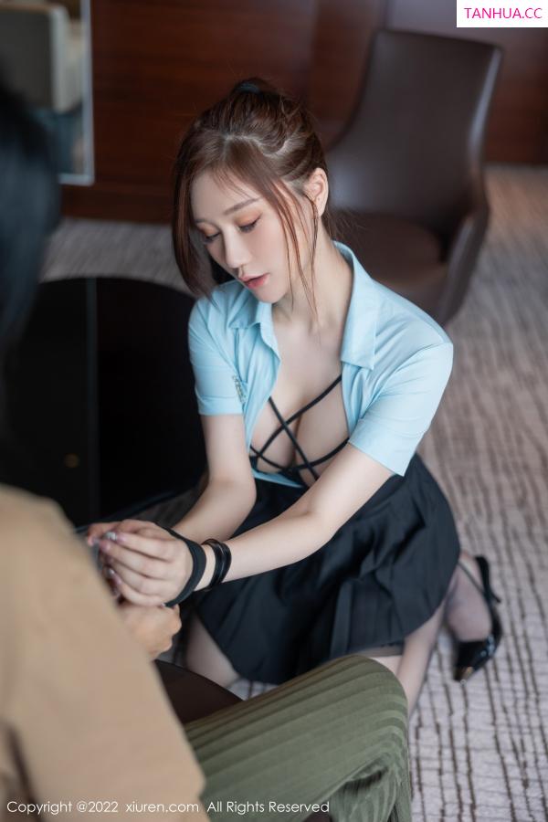 Coral 顾乔楠 [XiuRen]高清写真图 2022.10.28 No.5773 顾乔楠Cora 短裙美臀第37张图片